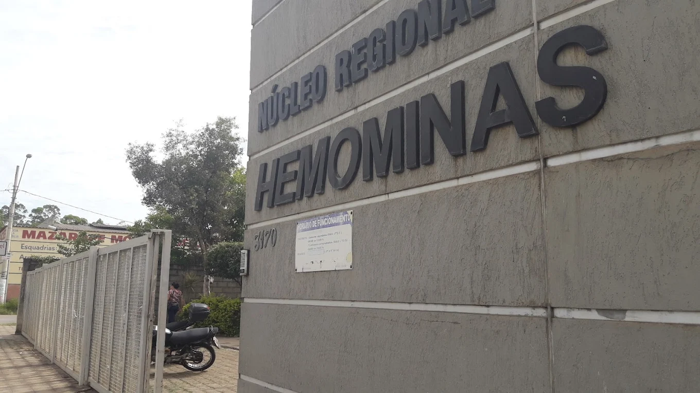 Fachada do Núcleo Regional Hemominas Sete Lagoas